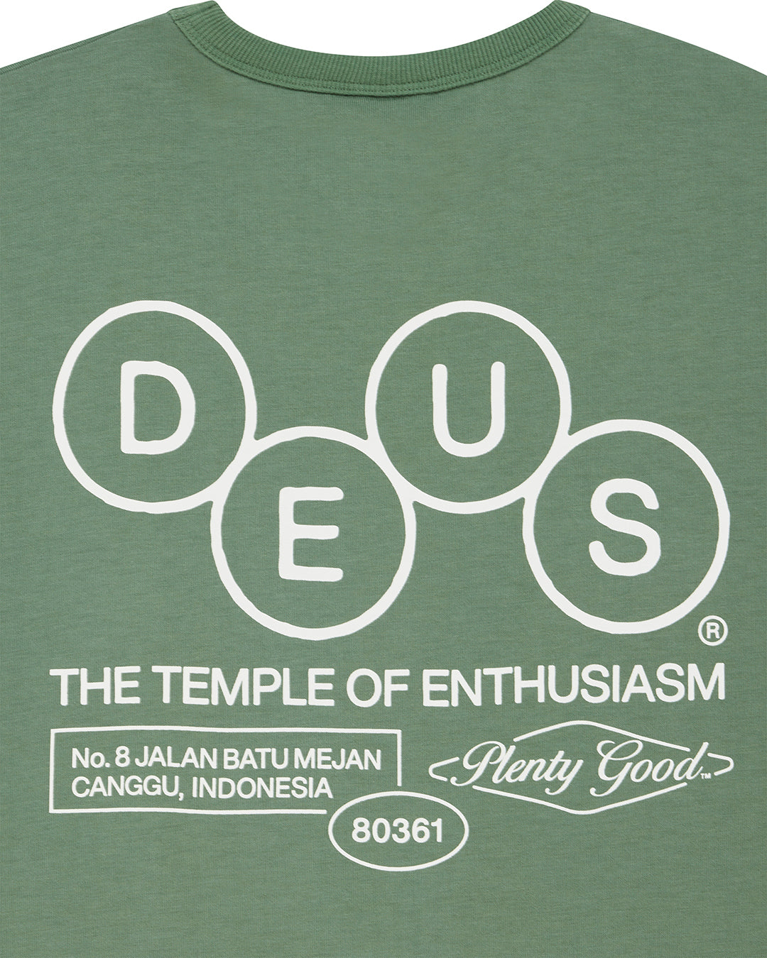 Deus - Mechanism Tee - Loden Frost Green