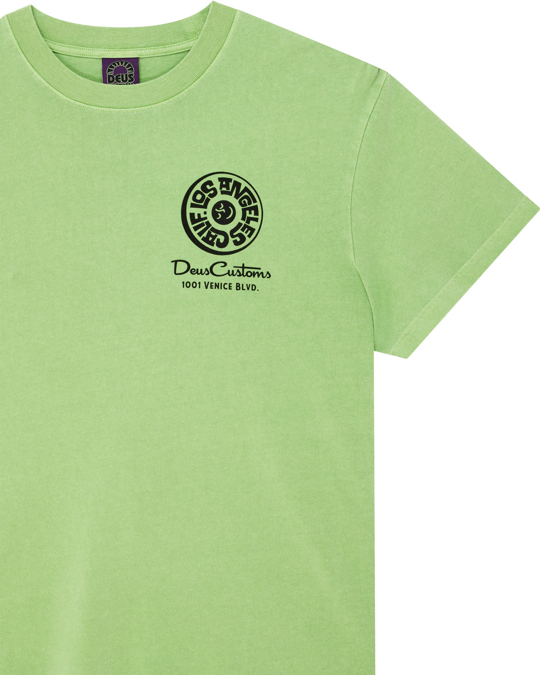Deus - Los Angeles Address Tee - Parrot Green