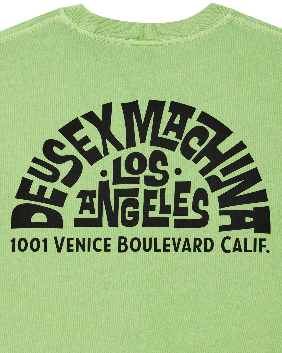 Deus - Los Angeles Address Tee - Parrot Green