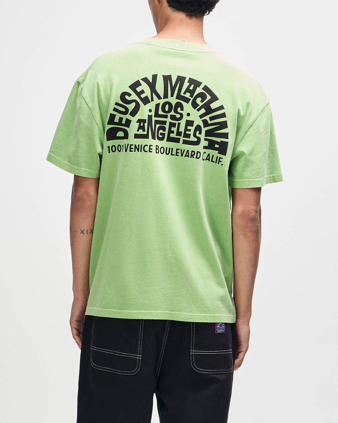 Deus - Los Angeles Address Tee - Parrot Green