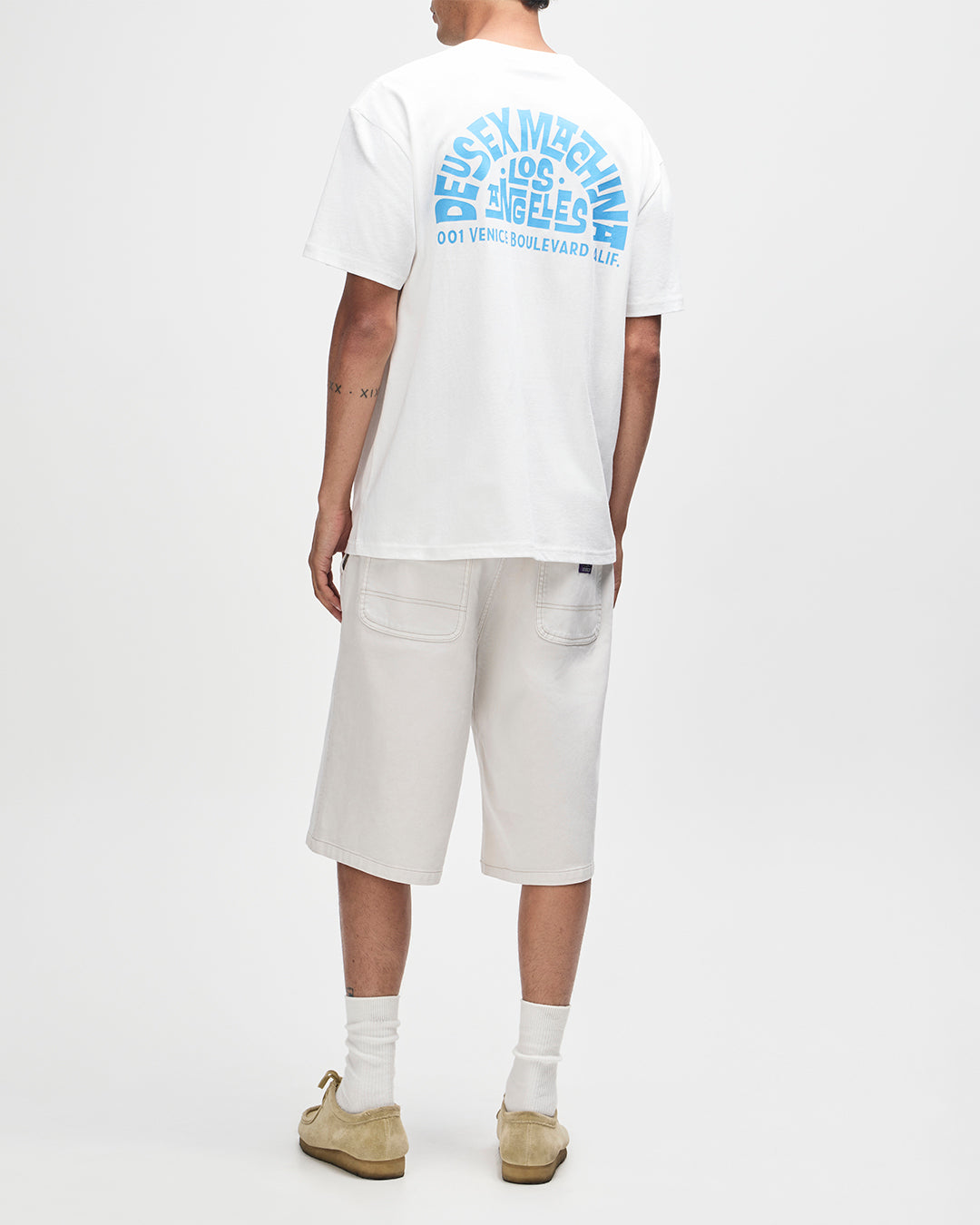 Deus - Los Angeles Address Tee - Vintage White