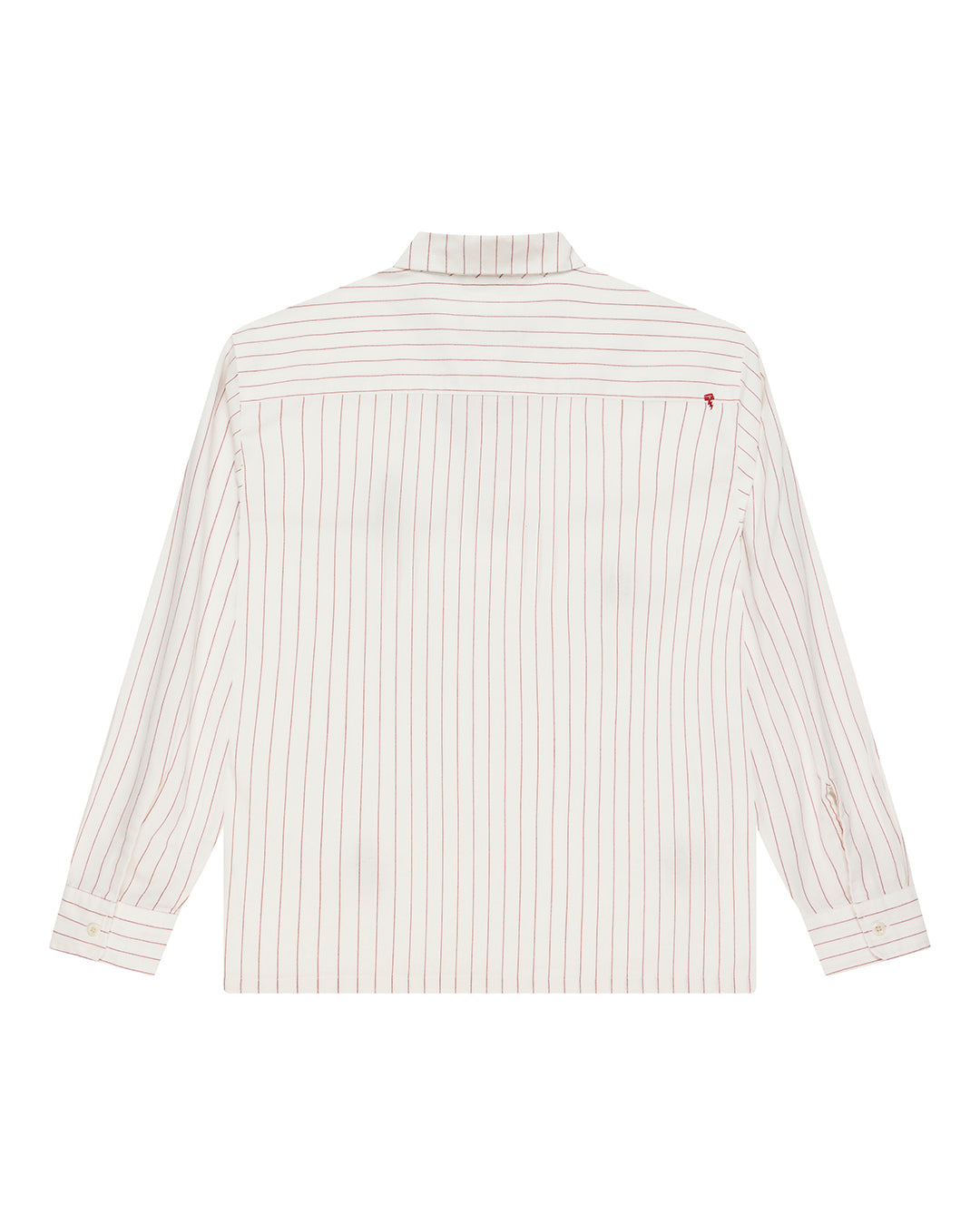 Deus - Forecourt Stripe LS Shirt - Vintage White