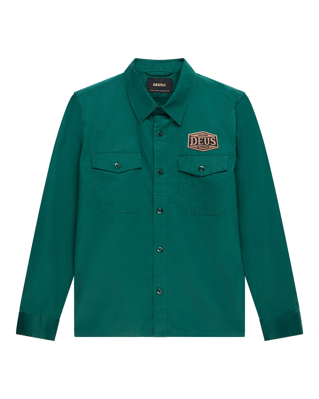 Deus - Service LS Shirt - Racing Green