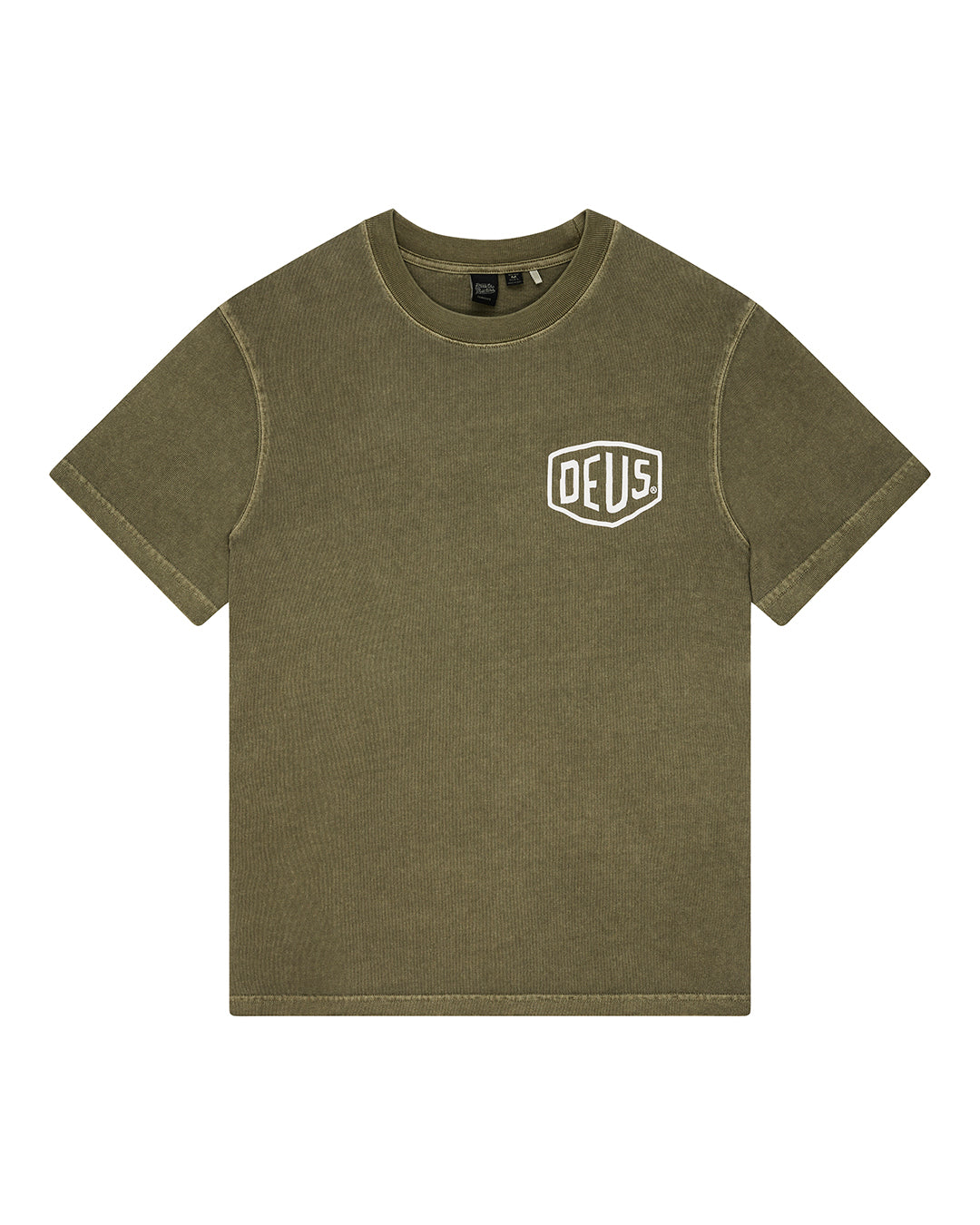 Deus - Shield Gd Tee - Olive Green