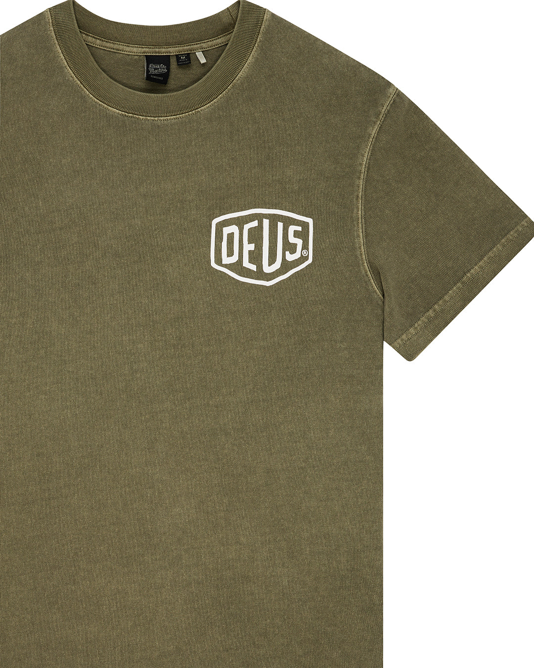 Deus - Shield Gd Tee - Olive Green