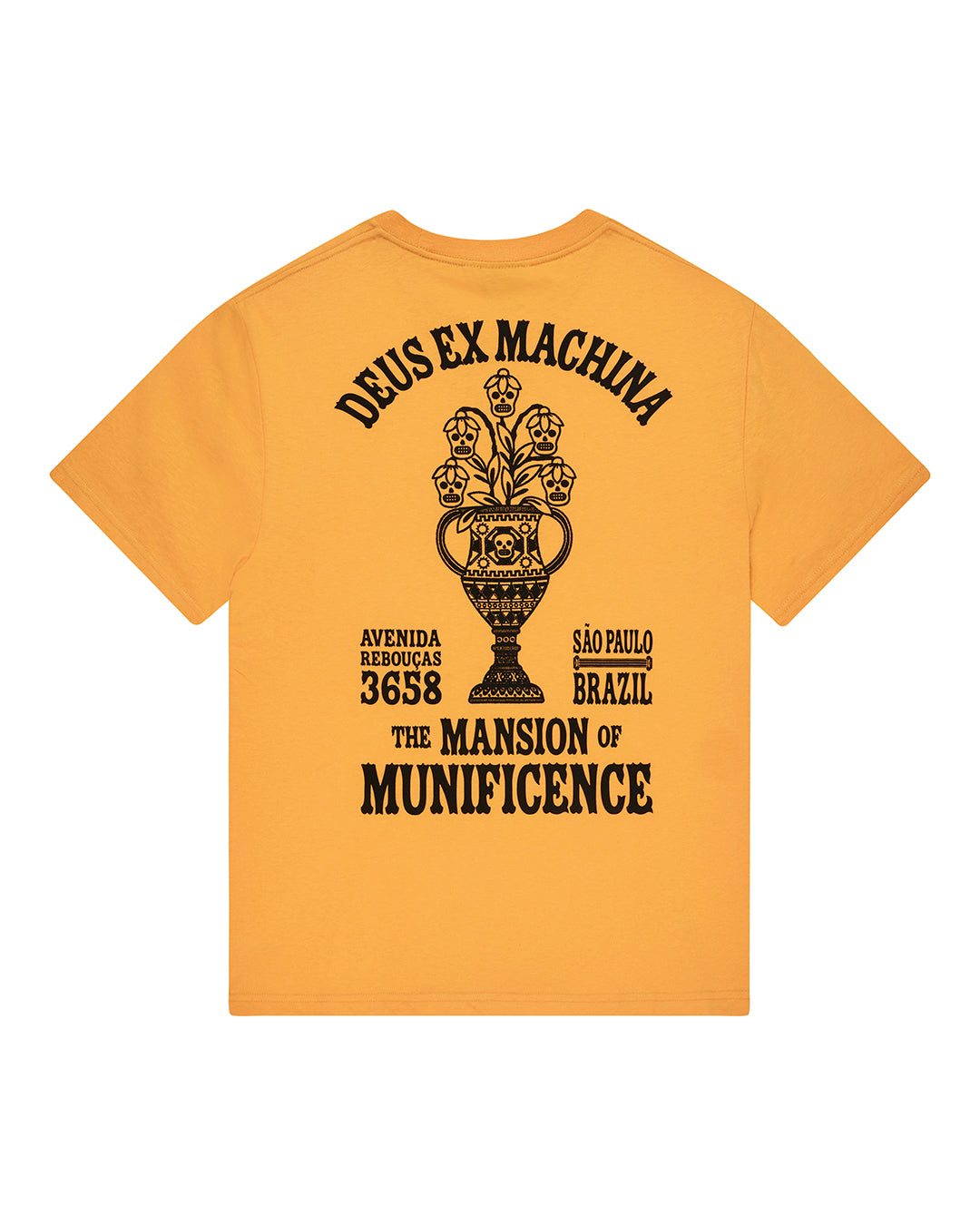 Deus - Sao Paulo Ceramic Tee - Radiant Yellow