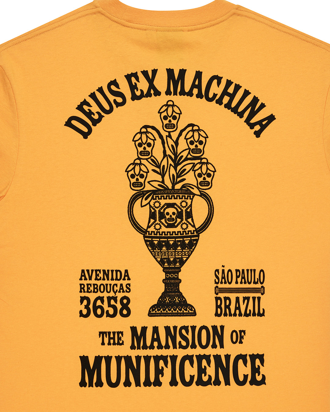 Deus - Sao Paulo Ceramic Tee - Radiant Yellow