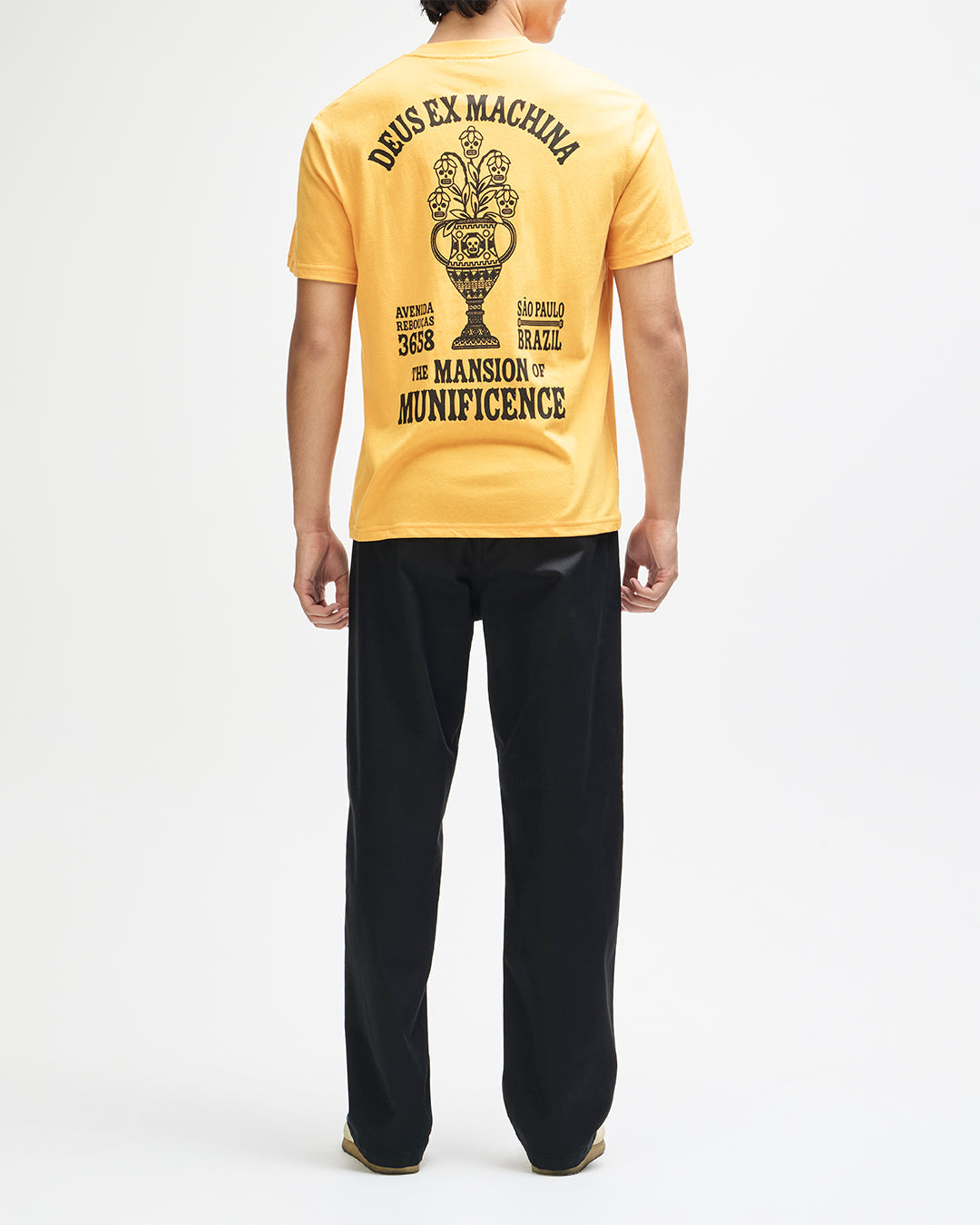 Deus - Sao Paulo Ceramic Tee - Radiant Yellow