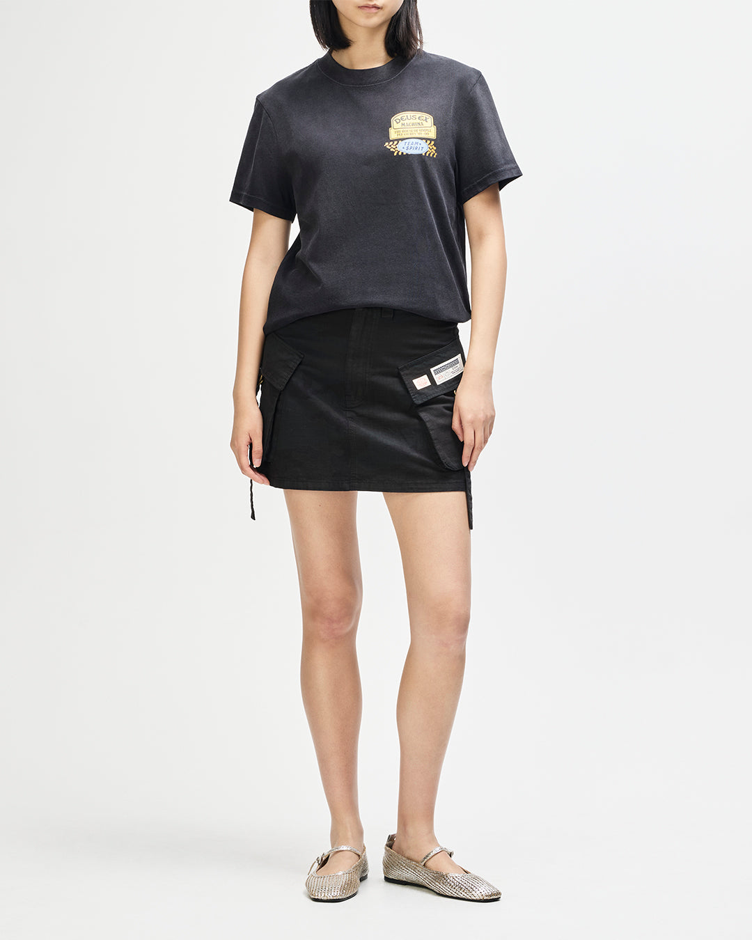 Deus - Daphne Tee - Anthracite Grey