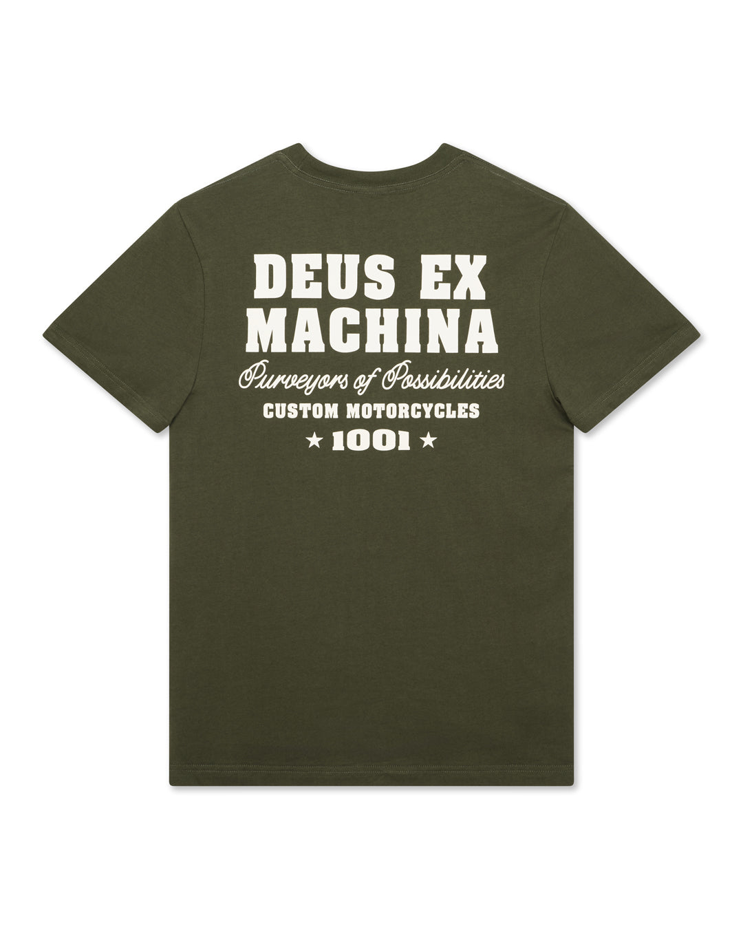 Deus - Gumshoe Tee - Cypress Green