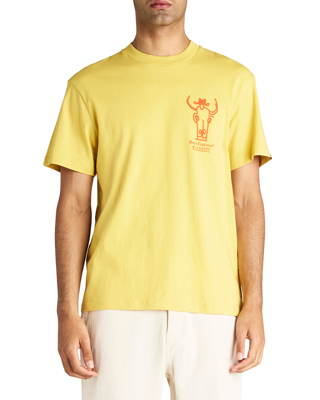 Deus - Showdown Tee - Super Lemon