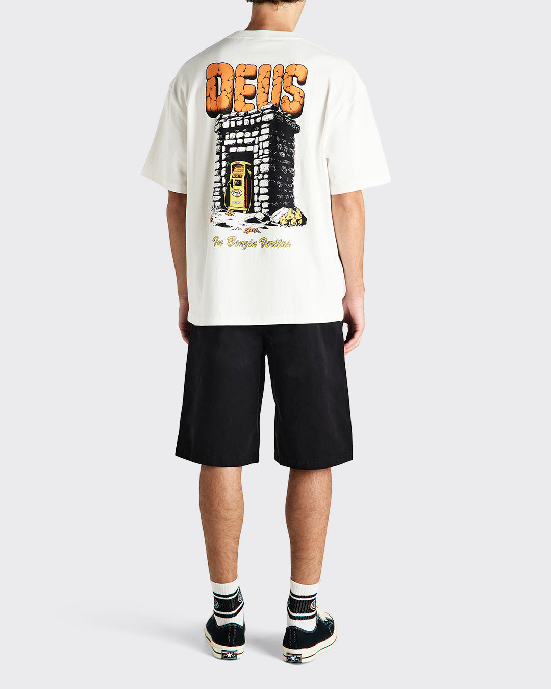 Deus - Primitive Fuel Tee - Vintage White