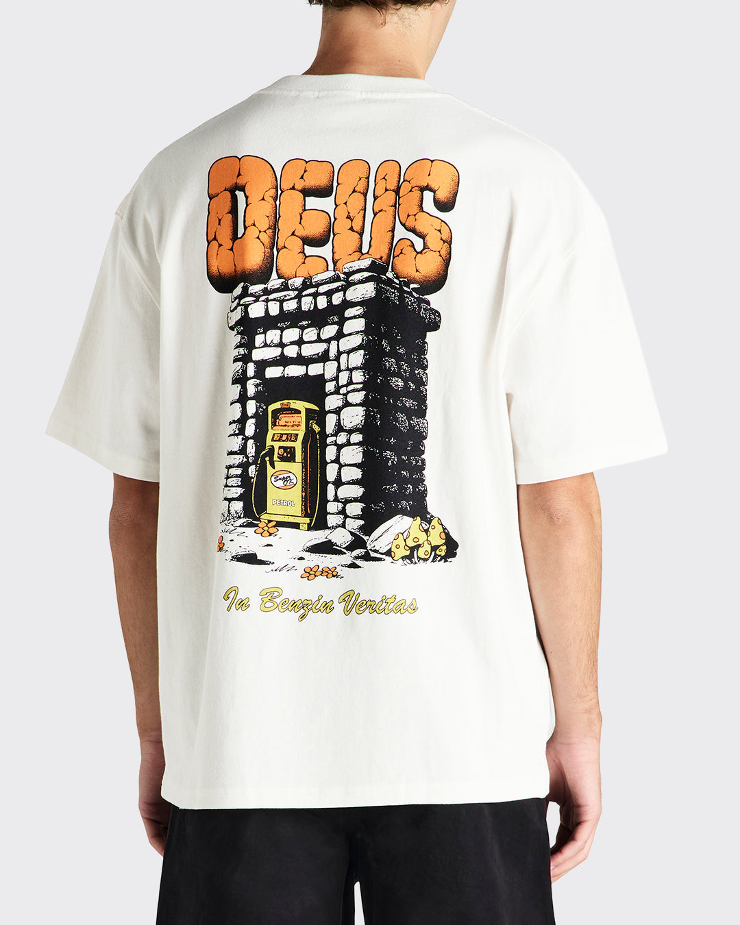 Deus - Primitive Fuel Tee - Vintage White