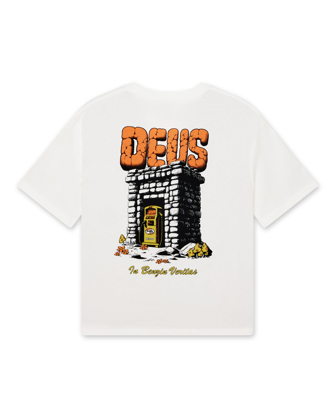 Deus - Primitive Fuel Tee - Vintage White