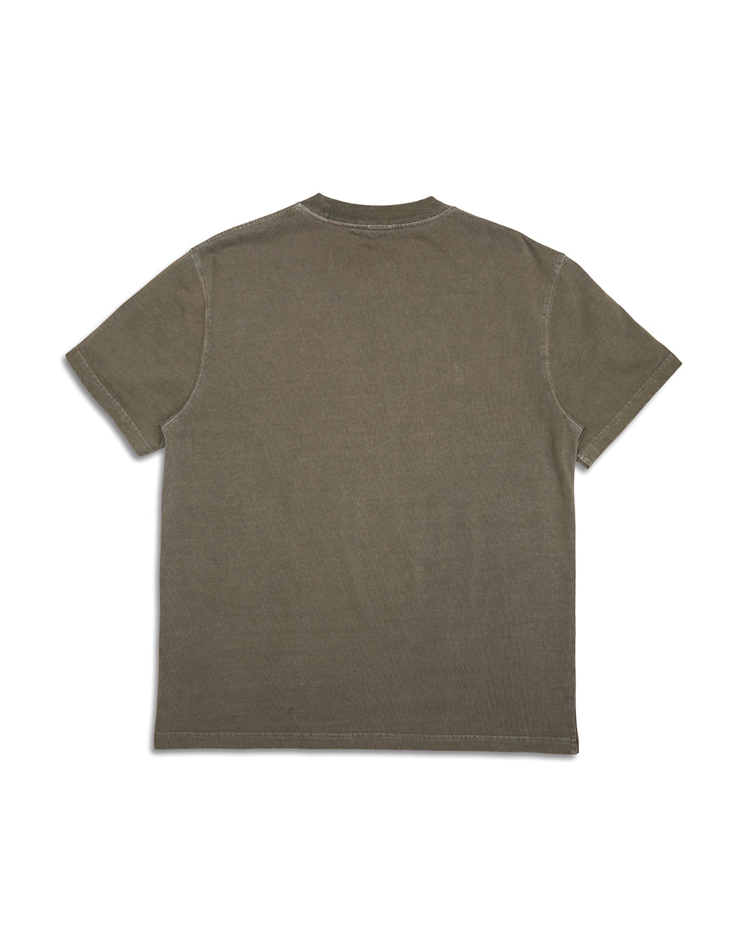 Deus - Garment Dyed Shield Tee - Lichen Green