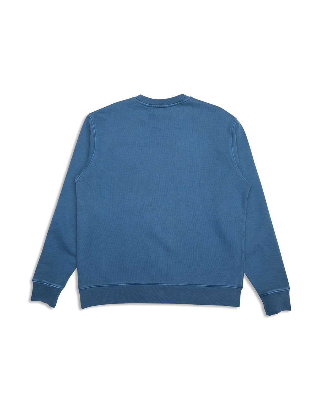 Deus - Garment Dyed Shield Crew - Atlantic Deep