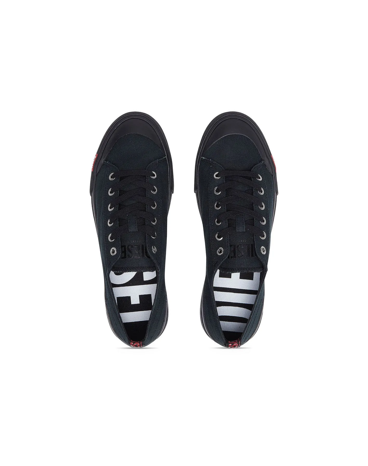 Diesel - S-Athos Low Canvas Sneaker - Black