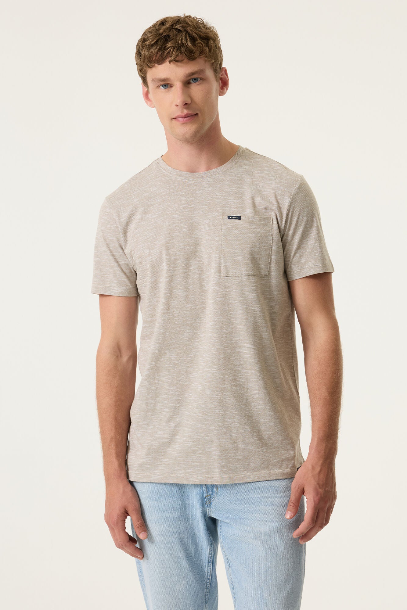 Garcia - Plain Pocket Tee - Covert Green