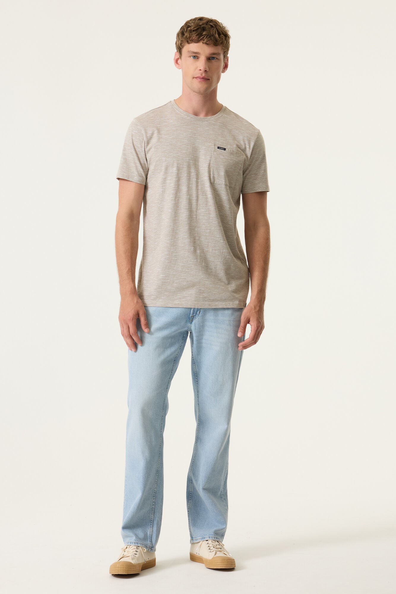 Garcia - Plain Pocket Tee - Covert Green