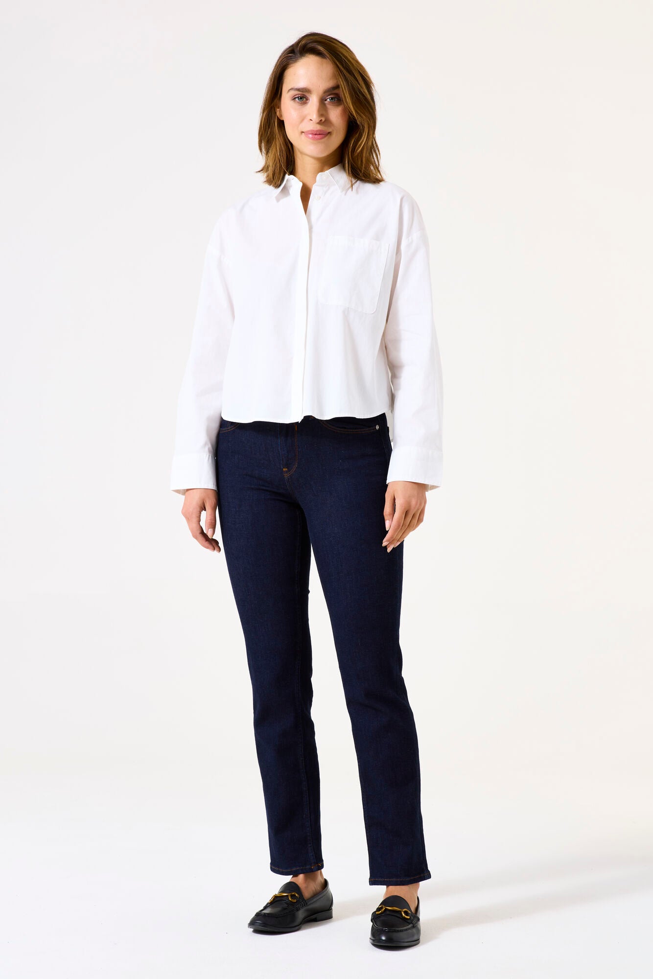 Garcia - Celia Straight Jean - Rinsed