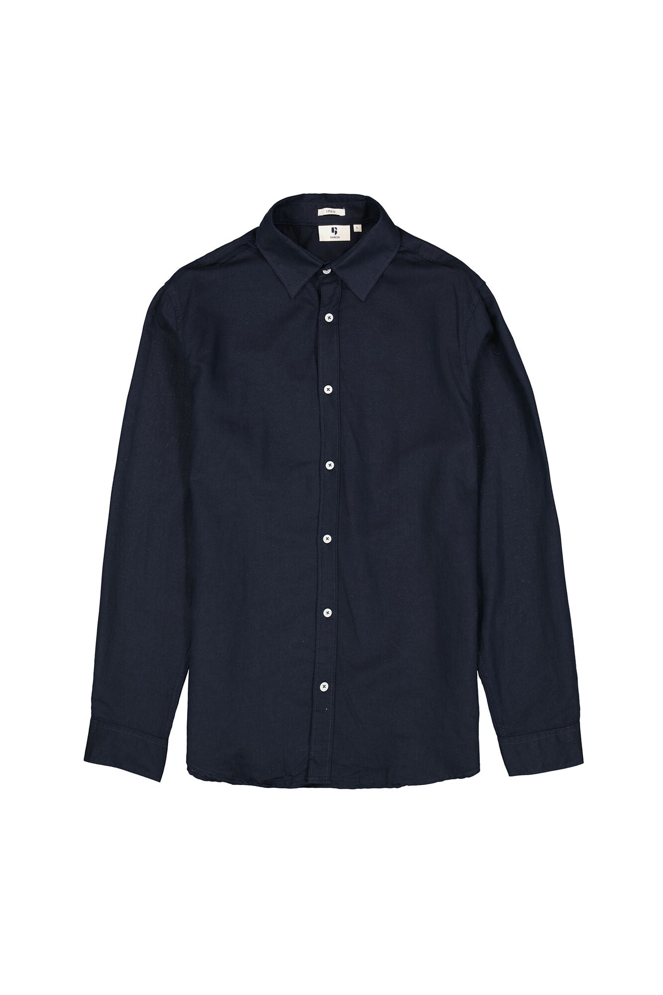 Garcia - Classic LS Shirt - Blue Graphite