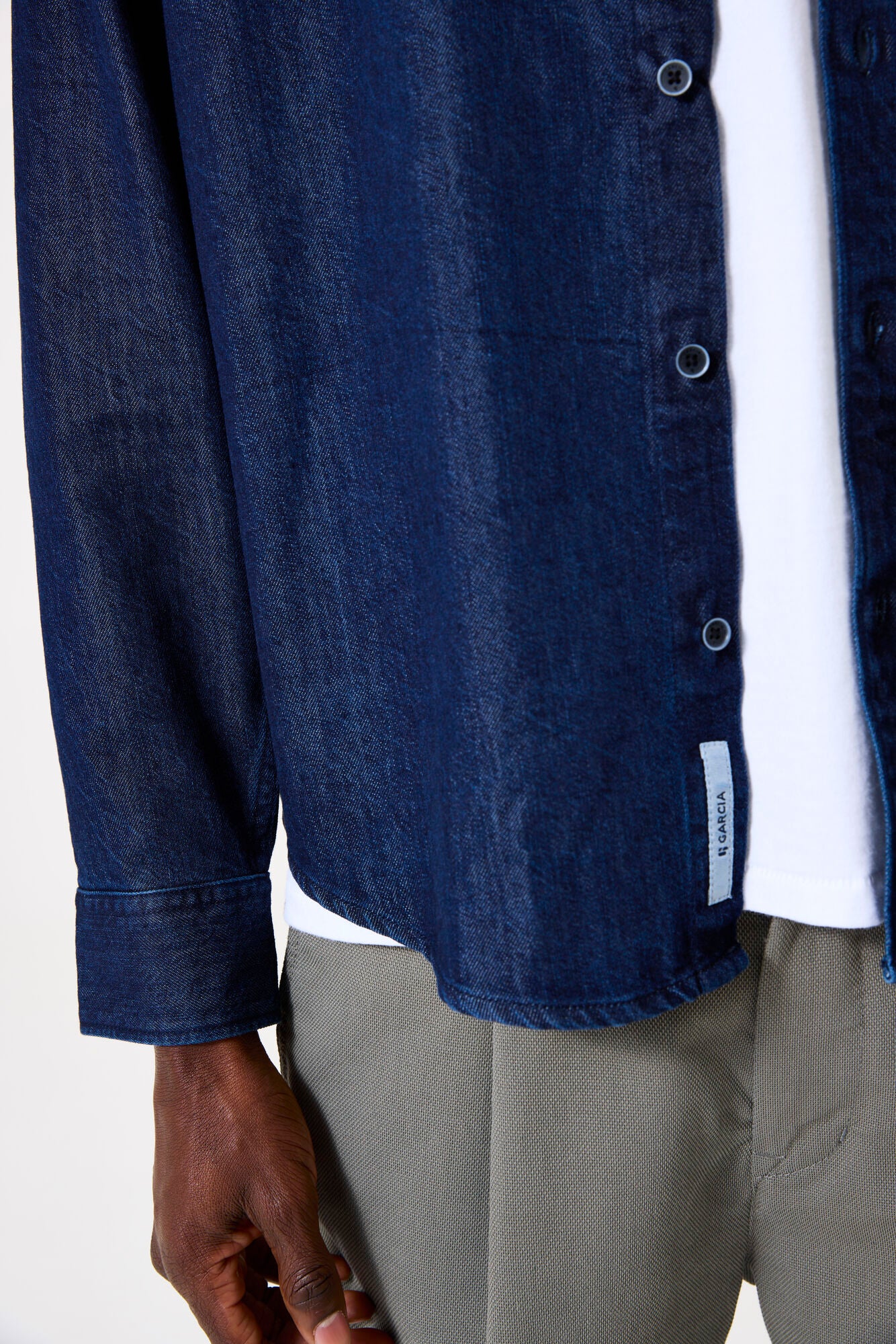 Garcia - Denim LS Shirt - Dark Used
