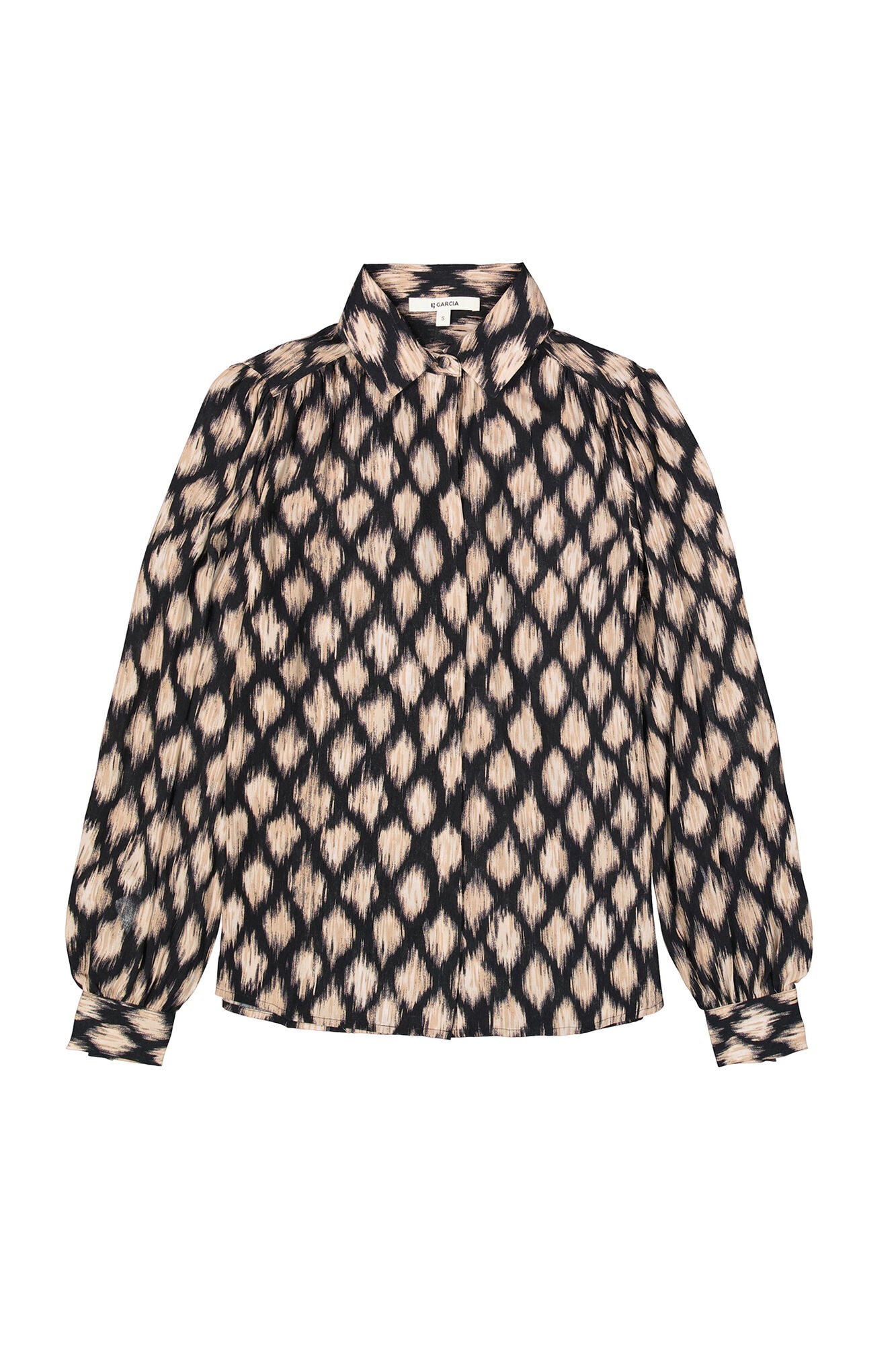 Garcia - Brushed Diamond LS Shirt - Black