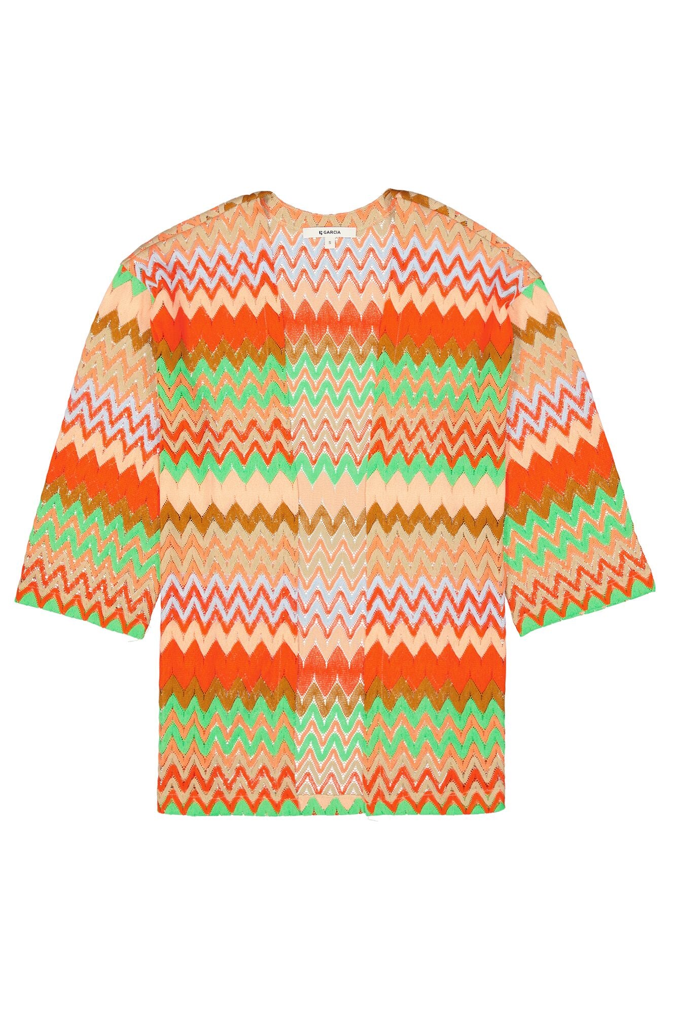 Garcia - Chevron Cardigan - Emberglow