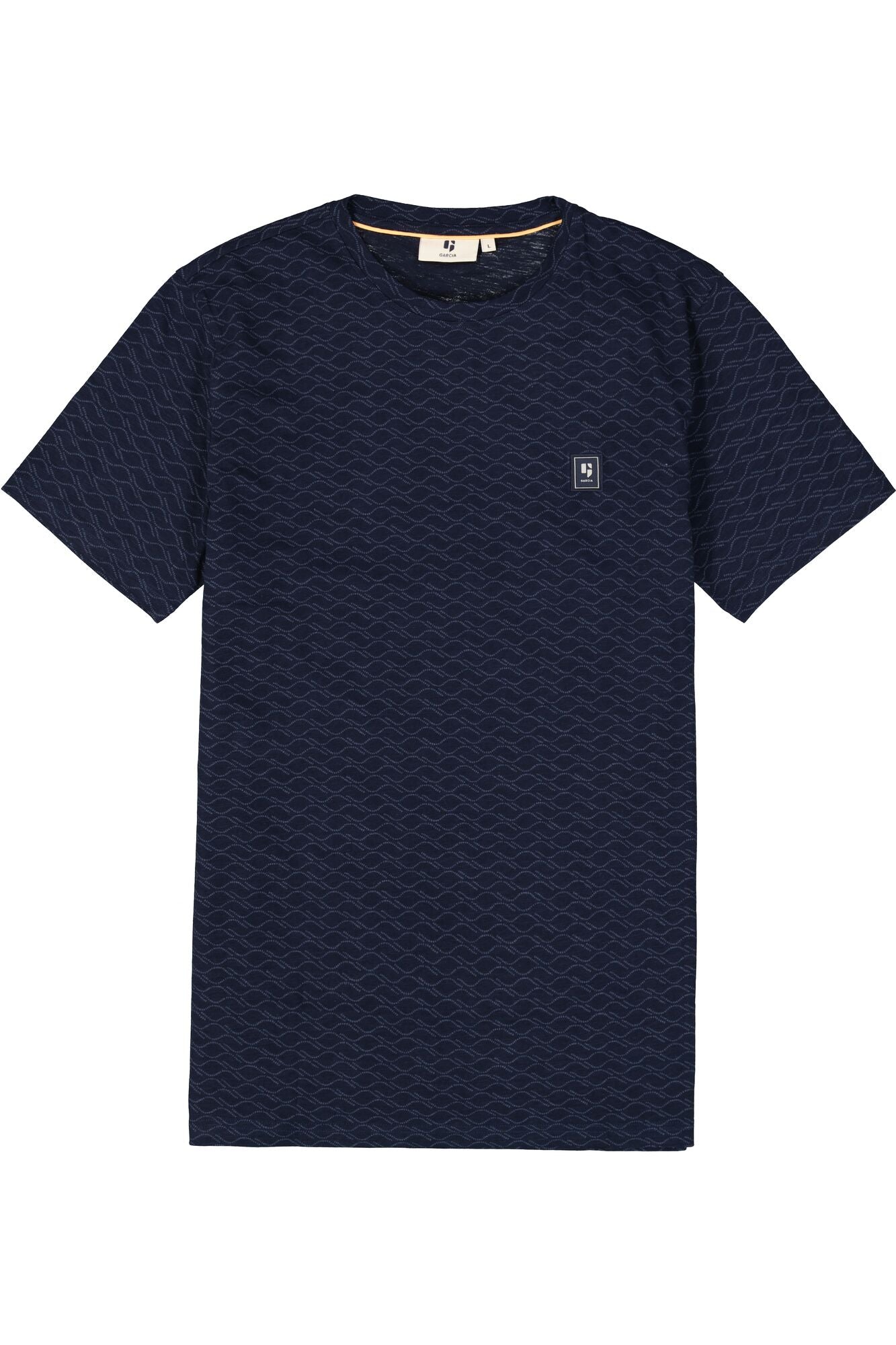 Garcia - Allover Pattern Tee - Deep Ink