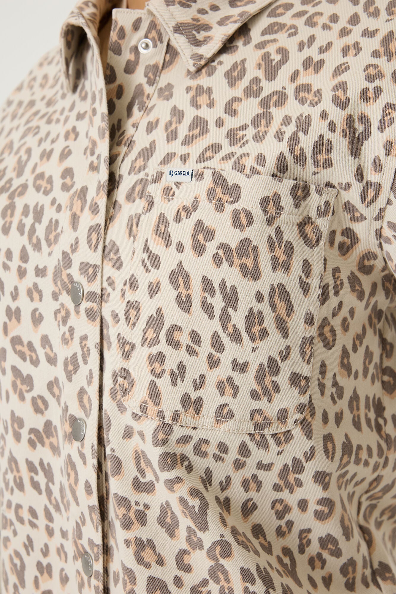 Garcia - Leopard LS Overshirt - Shade