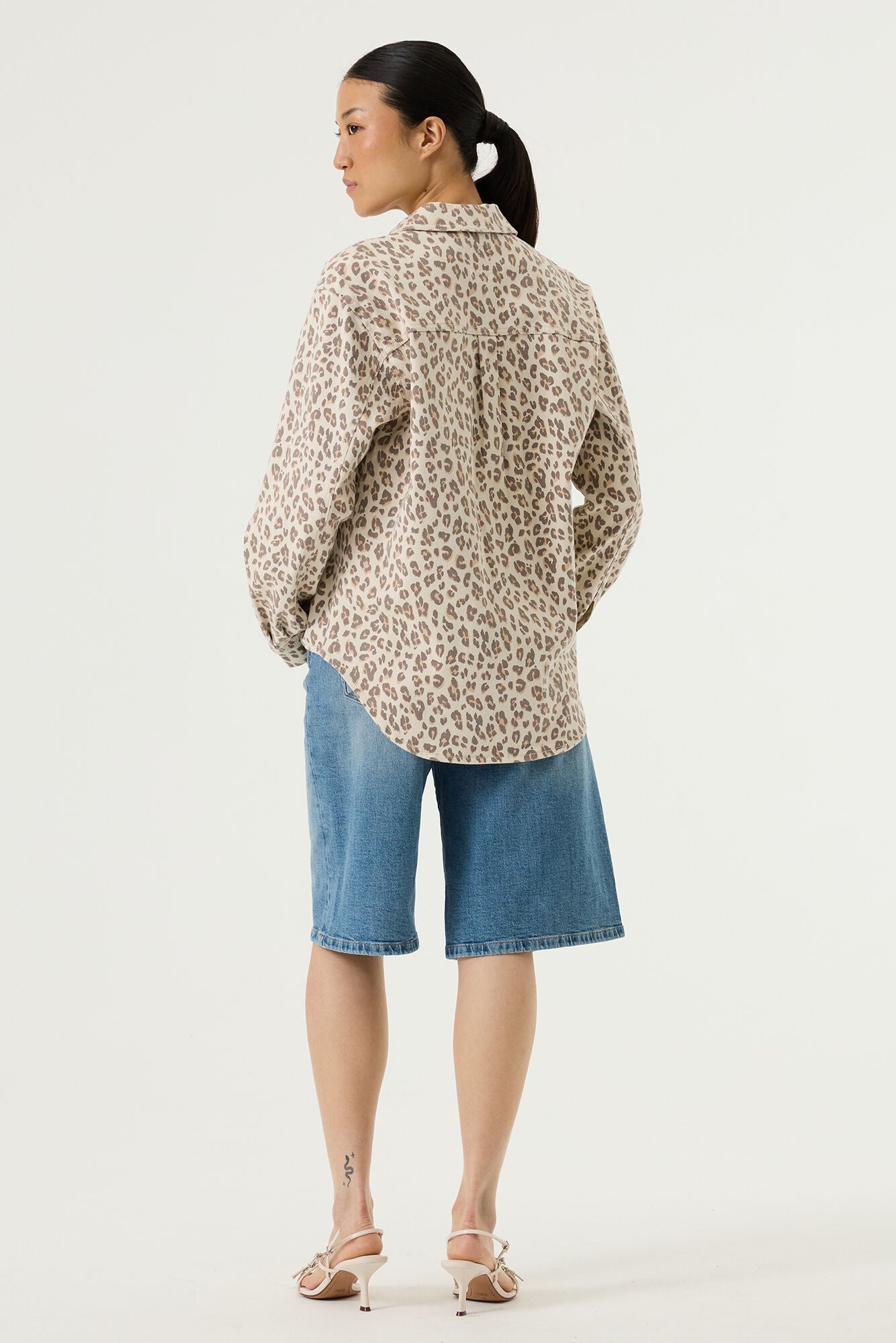 Garcia - Leopard LS Overshirt - Shade
