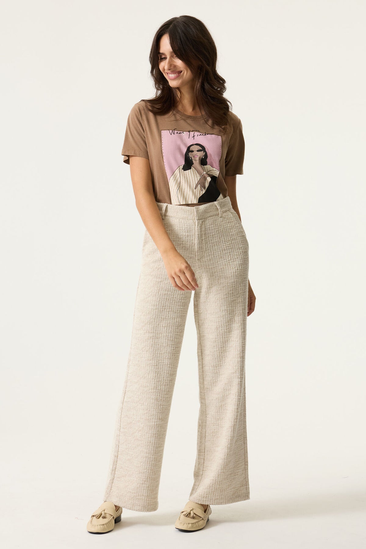 Garcia - Freedom SS Tee - Soft Taupe