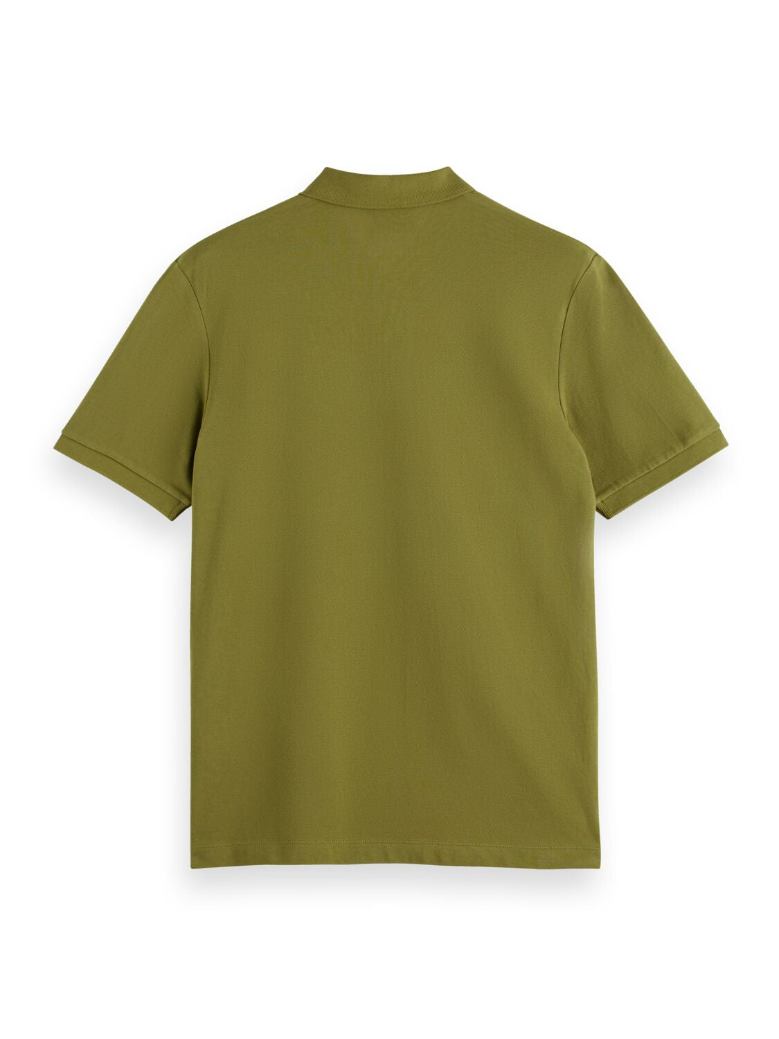 Scotch & Soda - Essential Organic Cotton Pique Polo - Moss Green