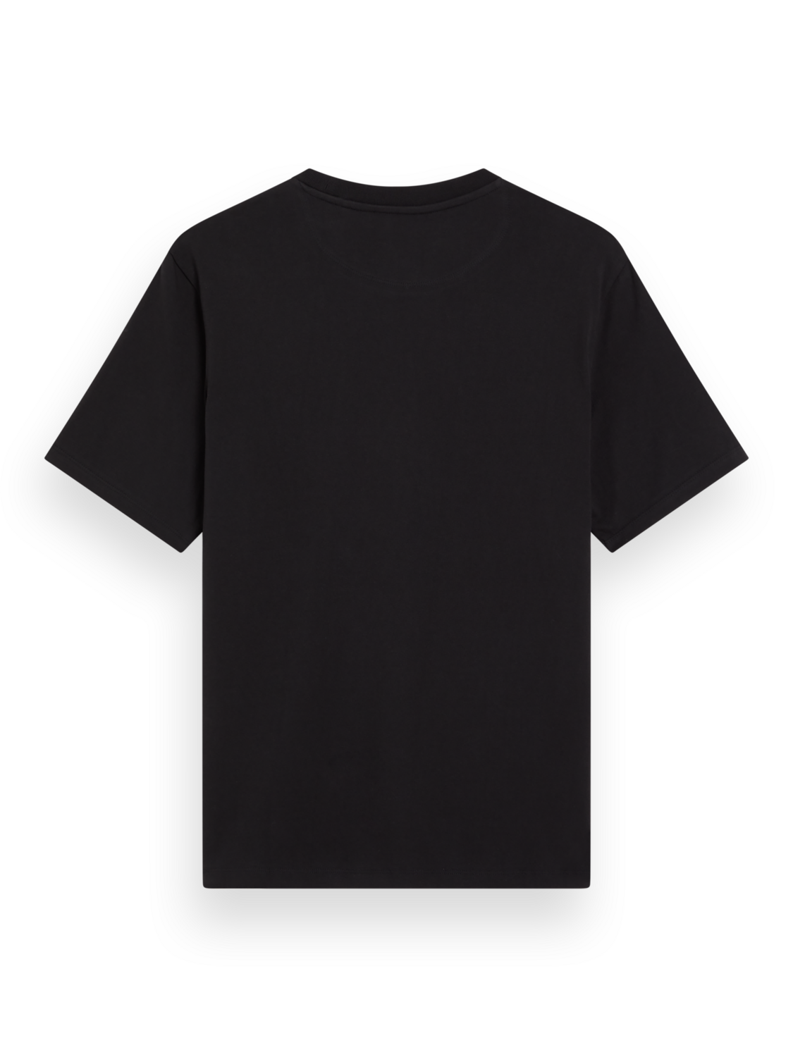 Scotch & Soda - Essential Regular Fit Logo Tee - Black