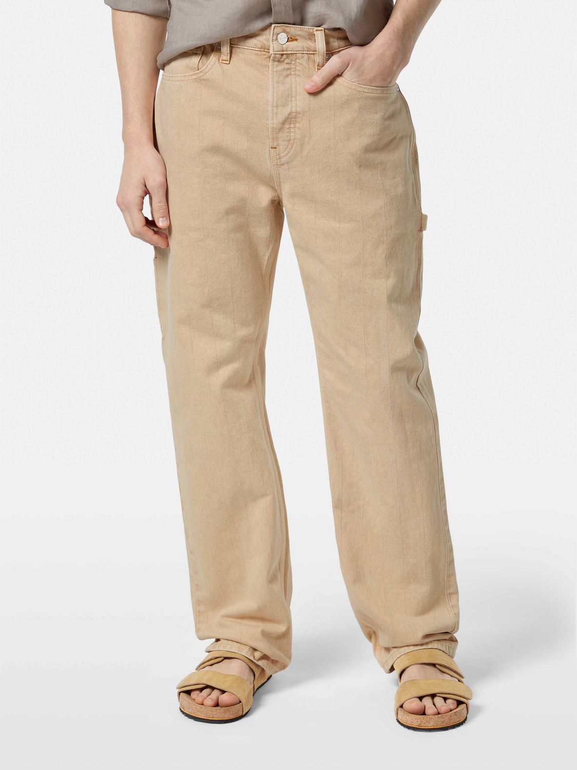 Scotch & Soda - Verve Straight Workwear Jean - Desert Sand