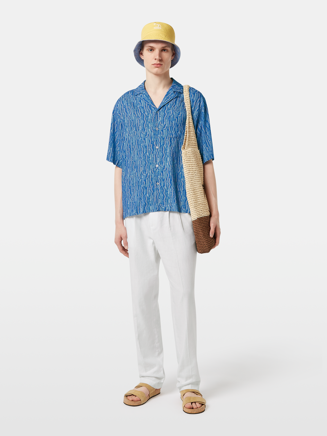 Scotch & Soda - Linen Blend SS Shirt - Vuur Island Stripe