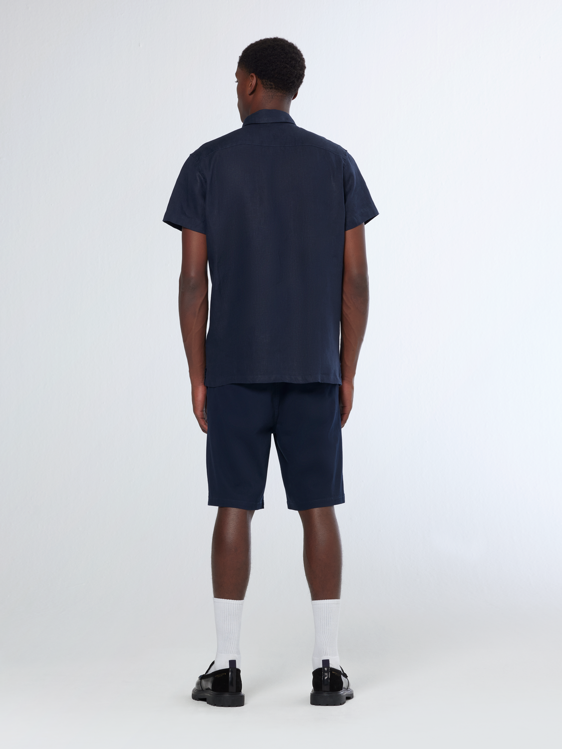 Scotch & Soda - Linen SS Shirt - Night
