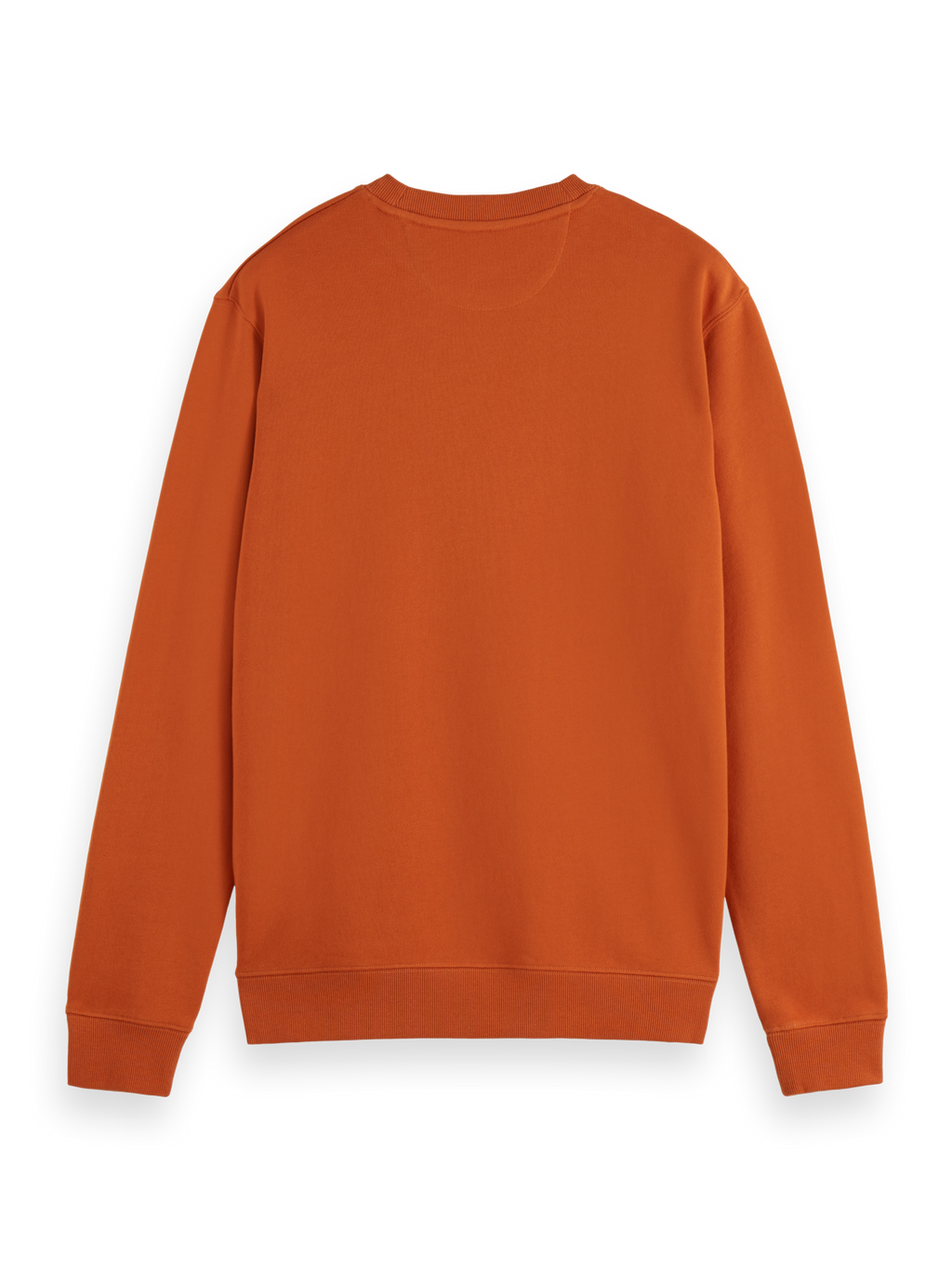 Scotch & Soda - Regular Fit Logo Sweatshirt - Rust