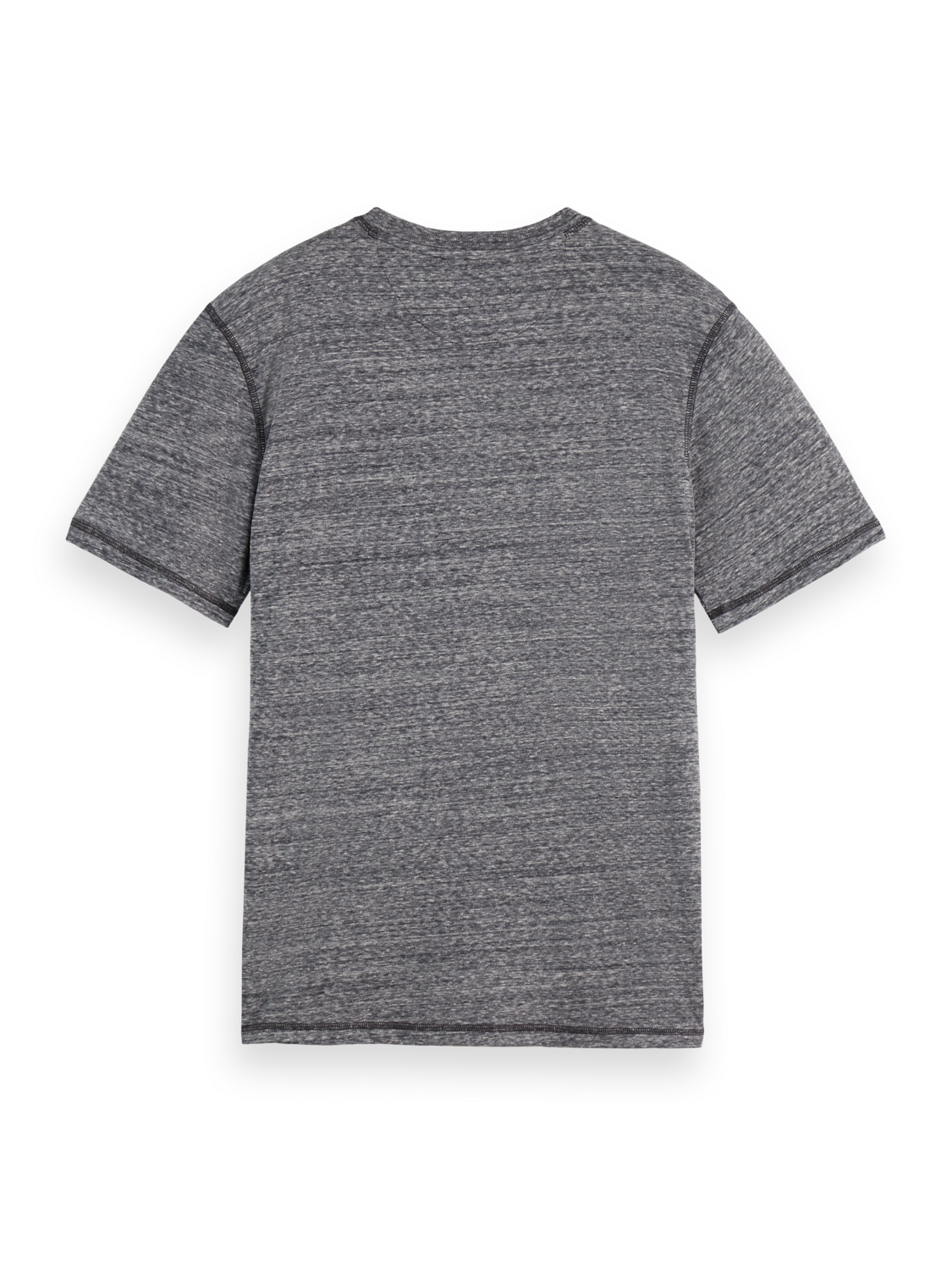 Scotch & Soda - Regular Fit Melange Tee - Sky Captain Melange
