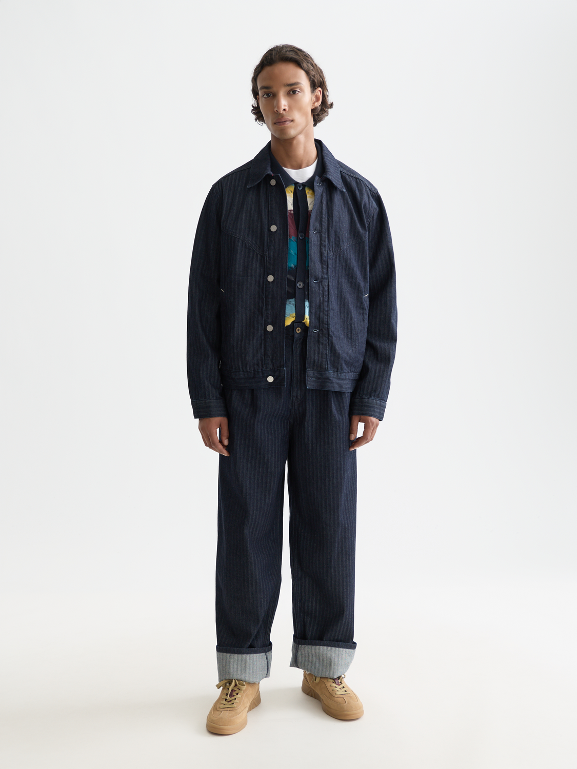 Scotch & Soda - Trucker Western Jacket - Blue Velvet