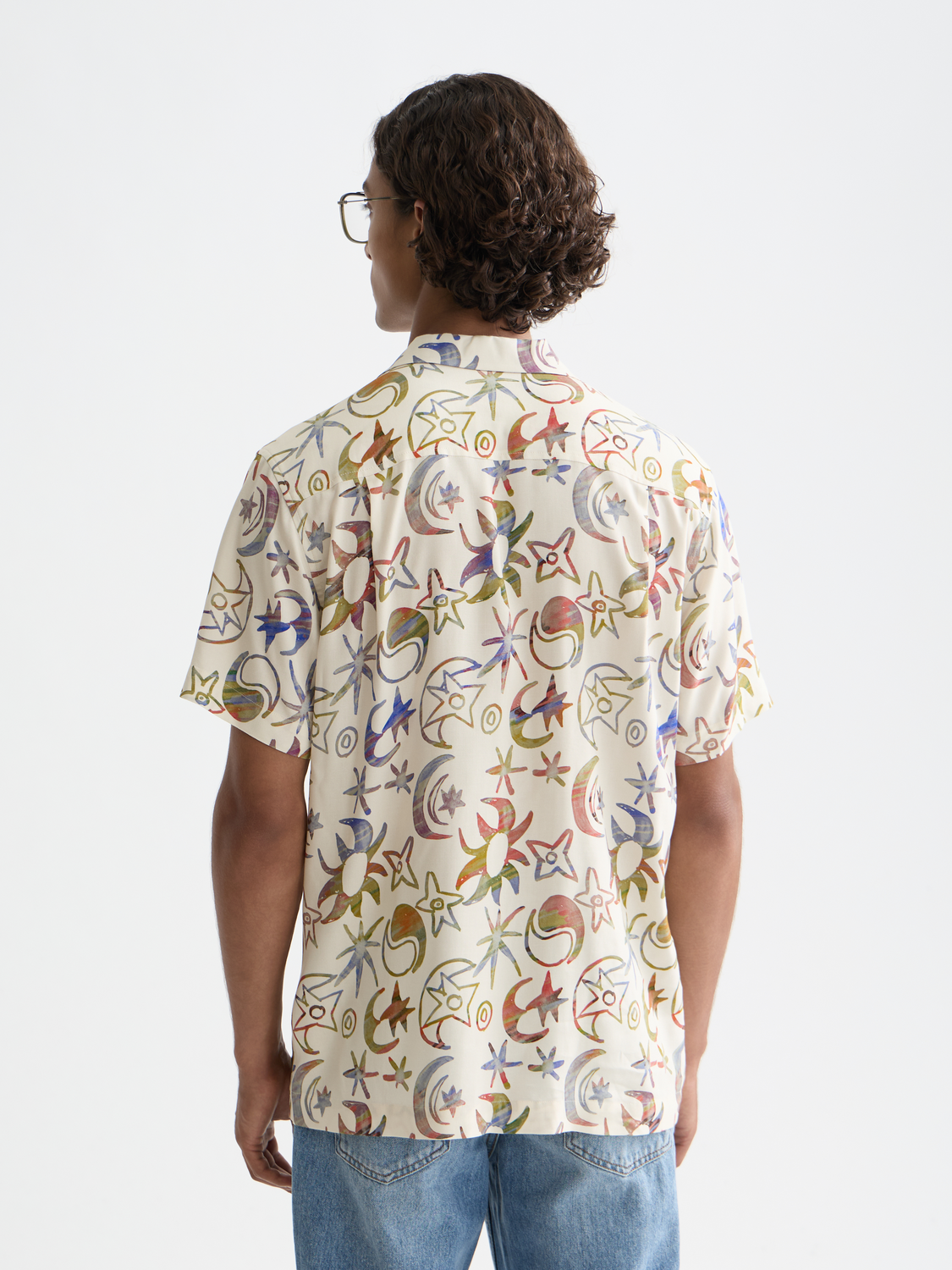 Scotch & Soda - Printed SS Shirt - Cosmic Sky Eggnog