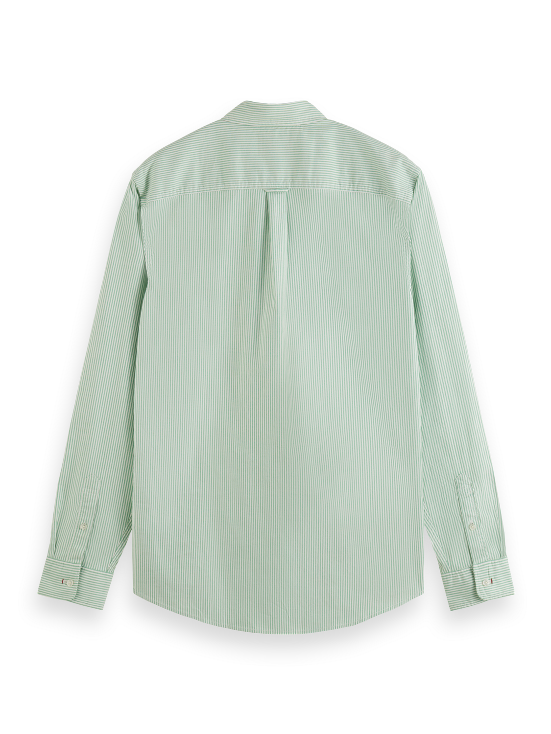 Scotch & Soda - Essential Oxford Stripe Shirt - Seafoam/White Stripe