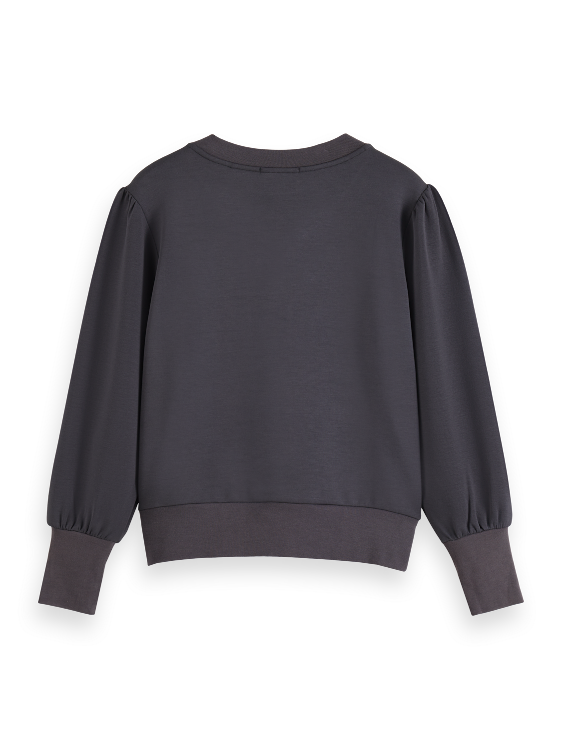 Maison Scotch - Ruched Yoke Seam Modal Sweatshirt - Antra