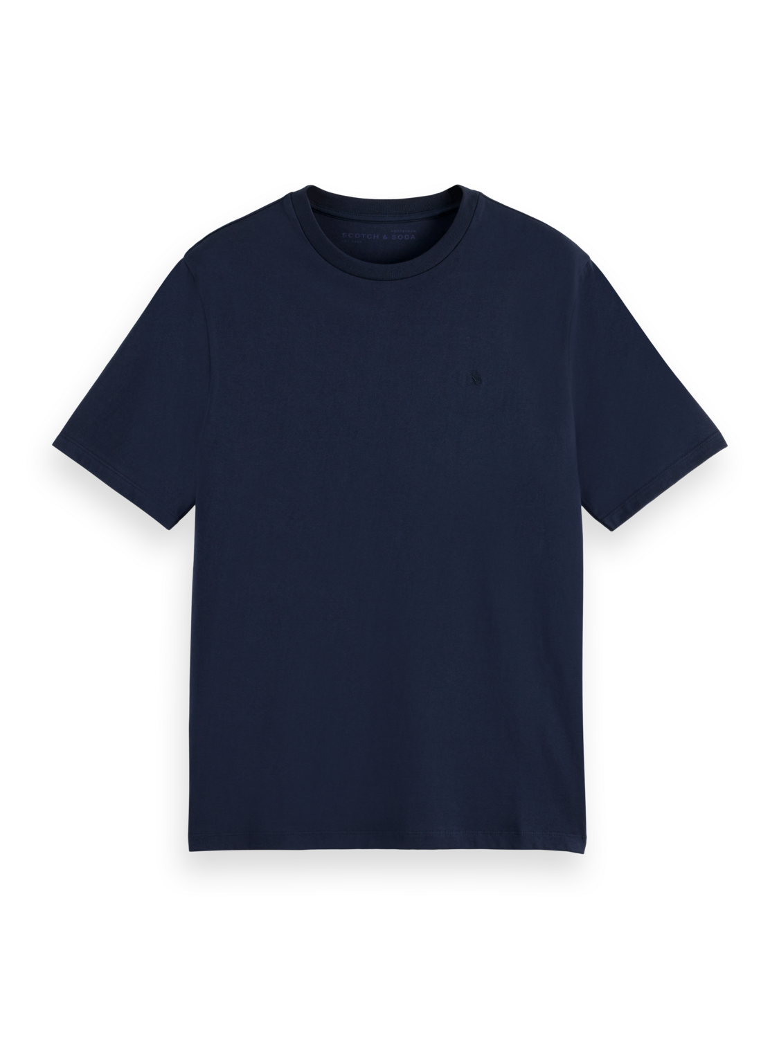 Scotch & Soda - Essential Regular Fit Logo Tee - Night