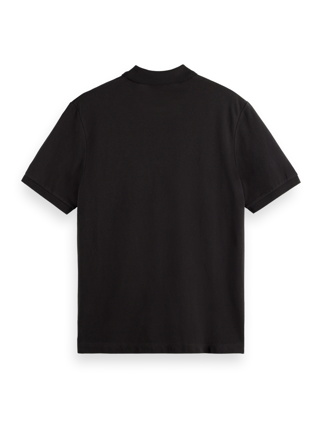 Scotch & Soda - Logo Pique Polo - Black