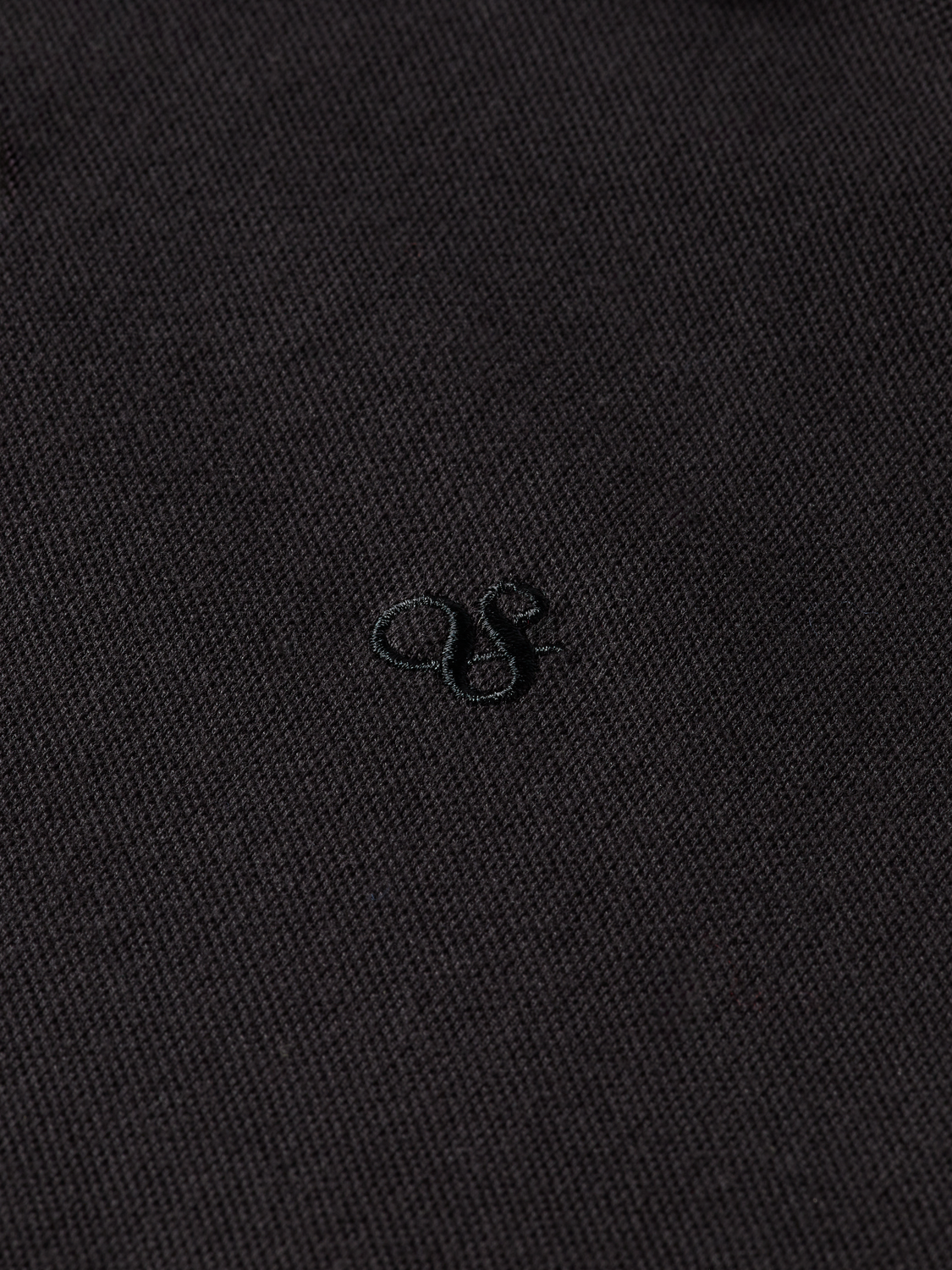 Scotch & Soda - Logo Pique Polo - Black