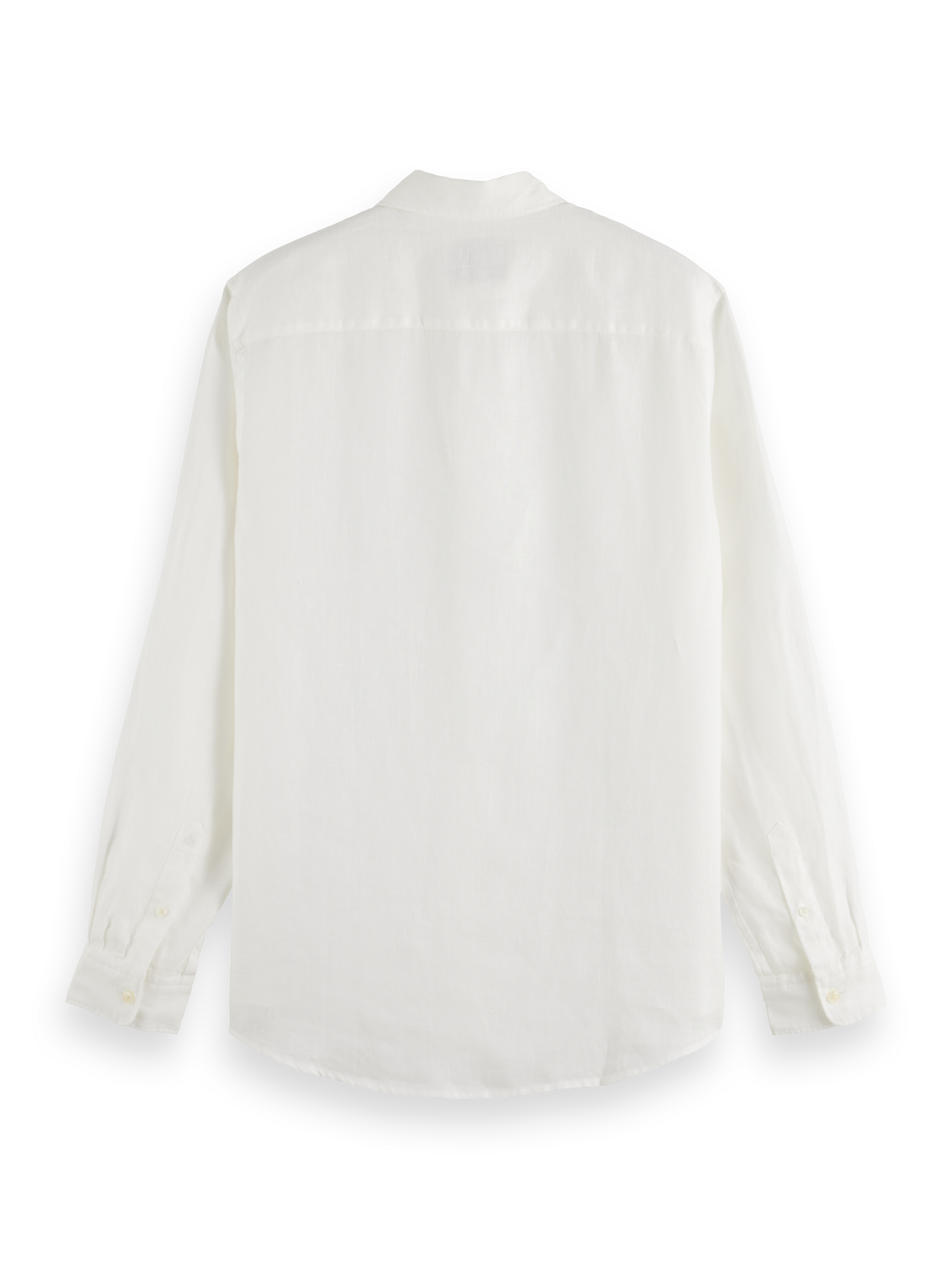 Scotch & Soda - Linen Button Down LS Shirt - Off White