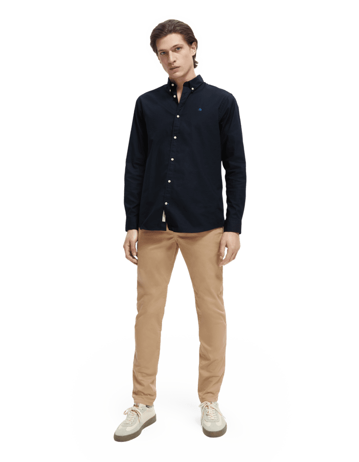 Scotch & Soda - Organic Oxford Regular Fit Shirt - Night