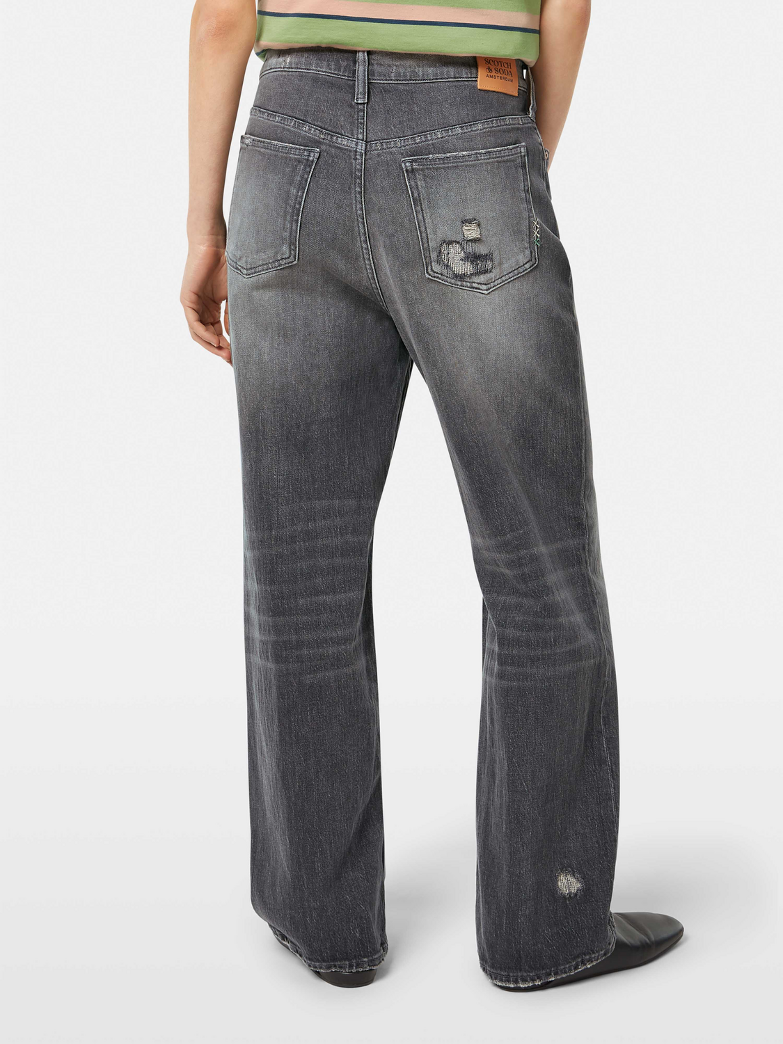 Maison Scotch - The Deep Low Rise Wide Leg Jean - Shoreside