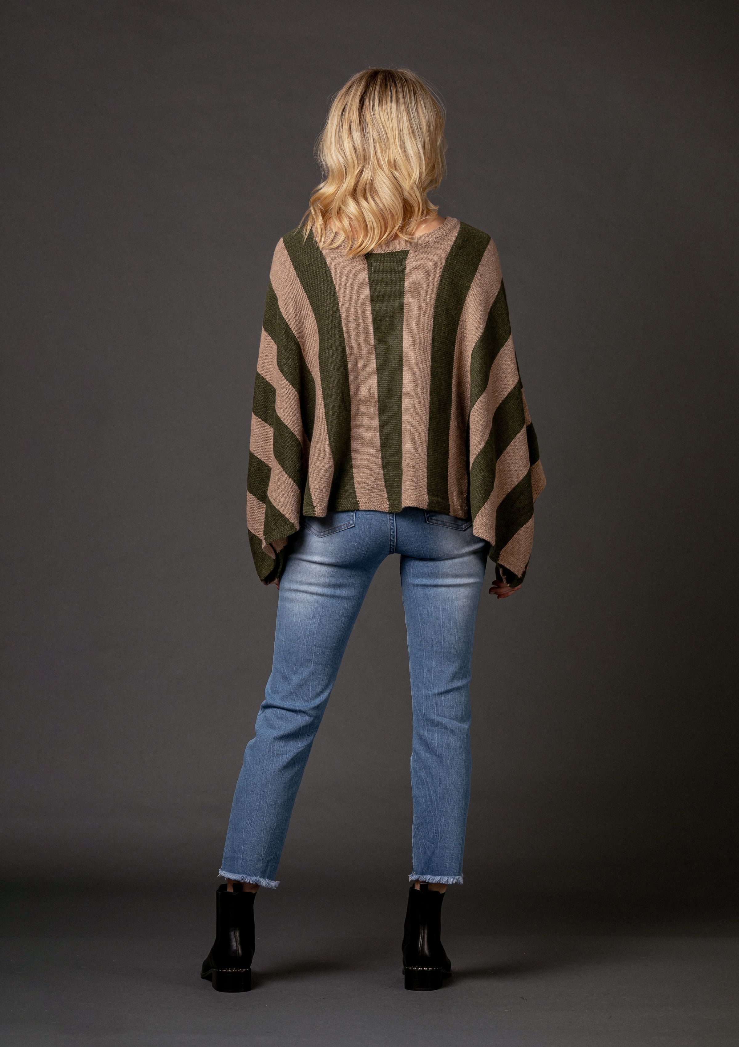 Mi Moso - Oscar Knit - Khaki Stripe